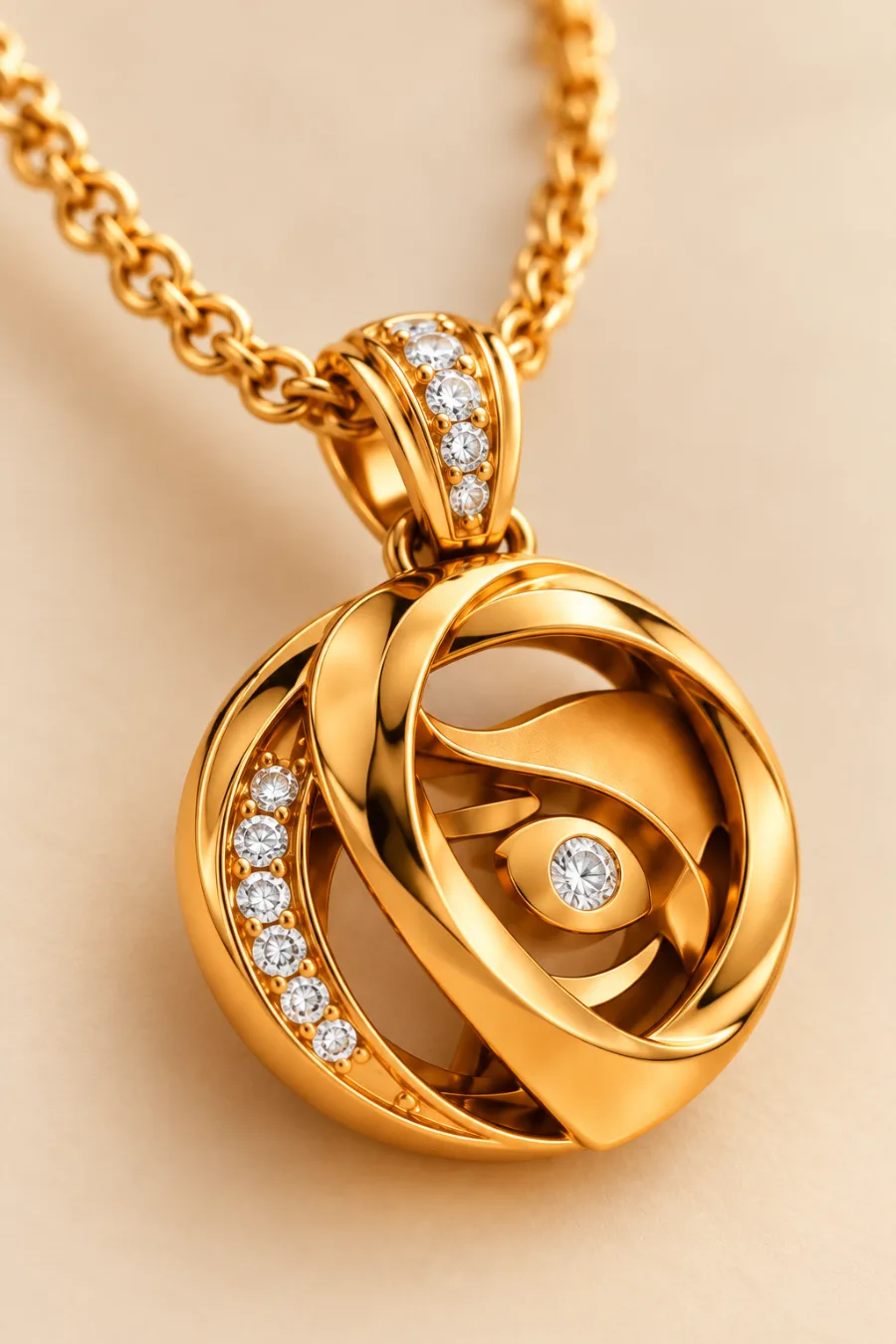 COLLAR GABACCE M07 - Dorado