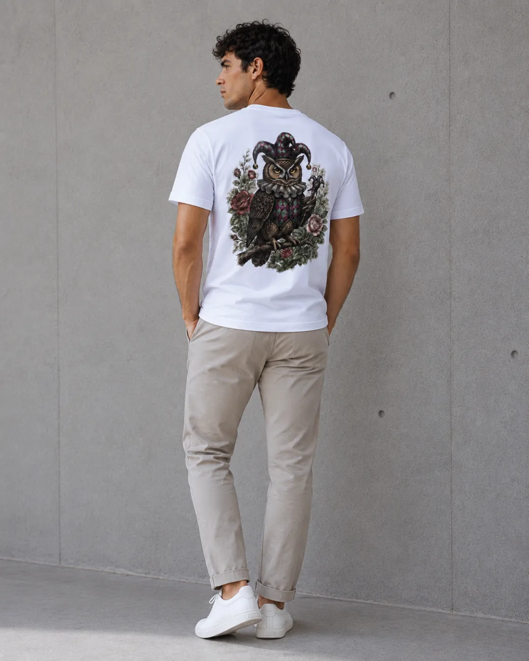 Polo hombre Thymos - Blanco