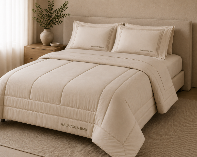 Edredón Glaux 200 Hilos - Beige