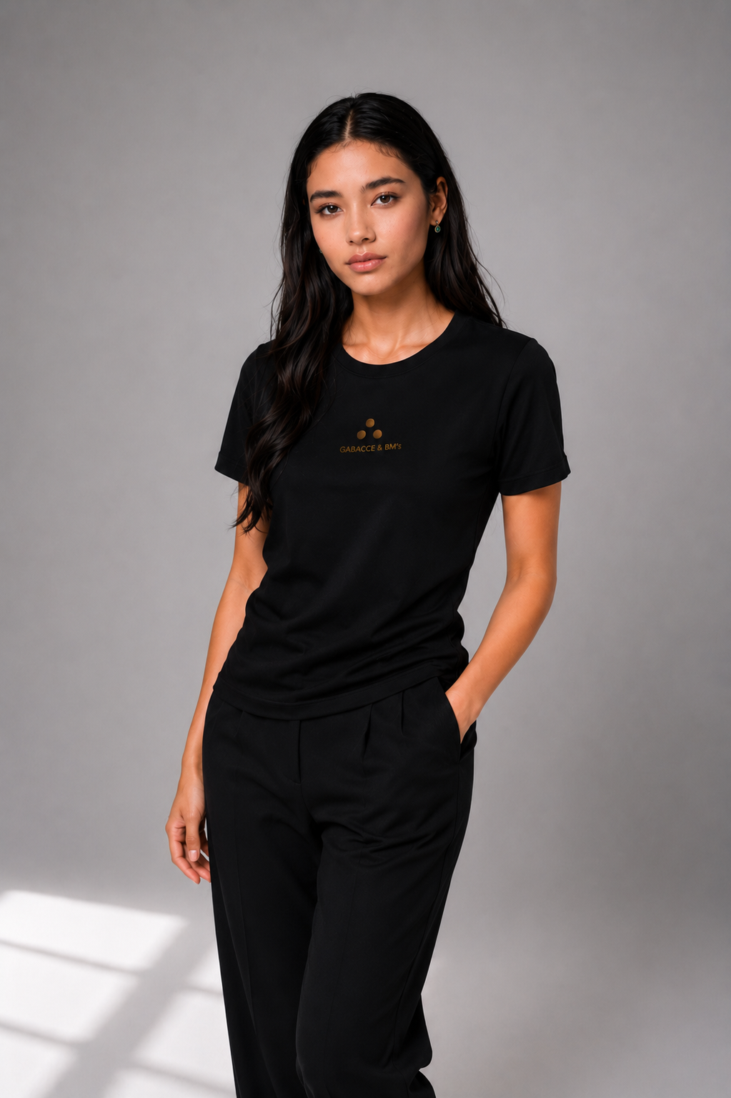Polo Essential Signature - Negro