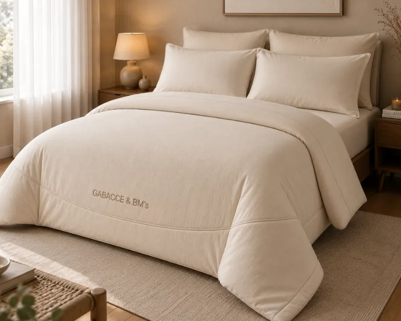 Edredon Silky Bone 200 hilos - Beige