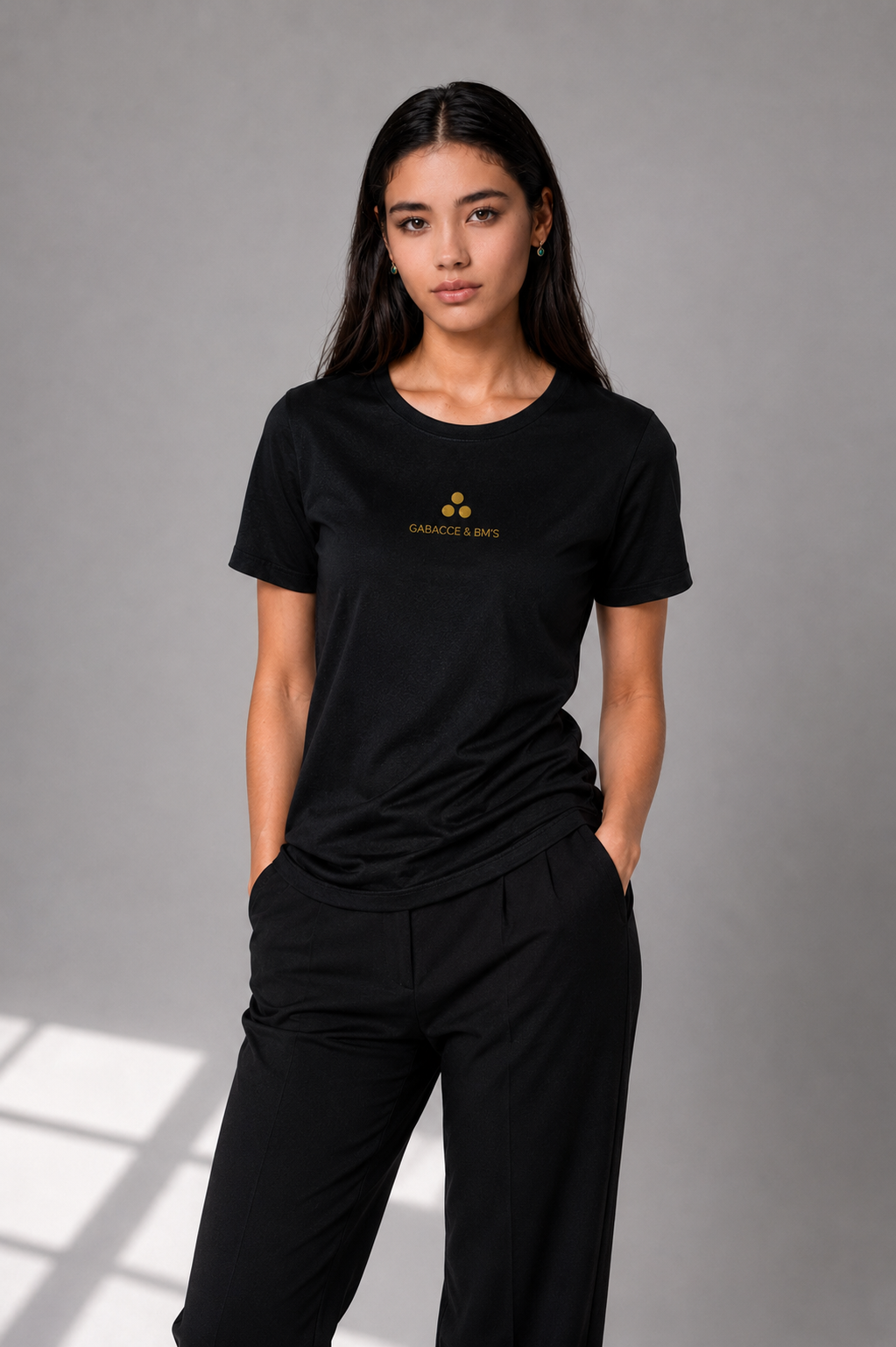 Polo Essential Signature - Negro