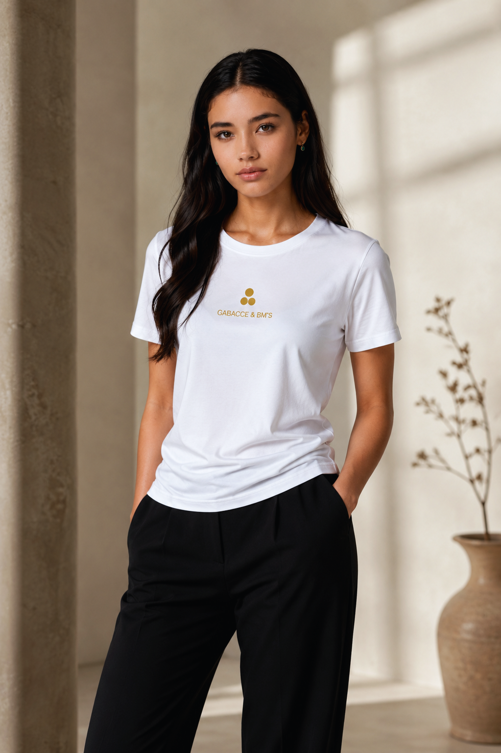 Polo Essential Signature - Blanco