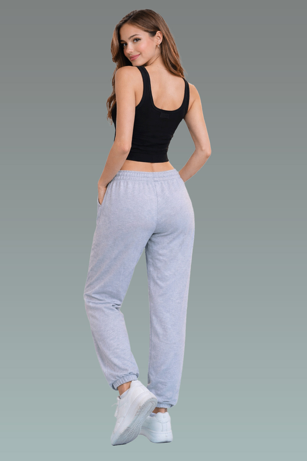 Top mujer Mitilene - Negro
