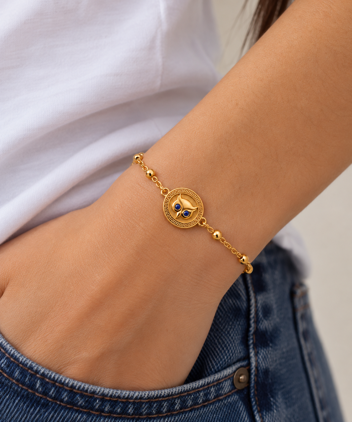 PULSERA CHRYSÉA - Dorado