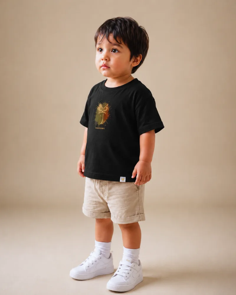 POLO NIÑO LOPI GLAÓ - Negro