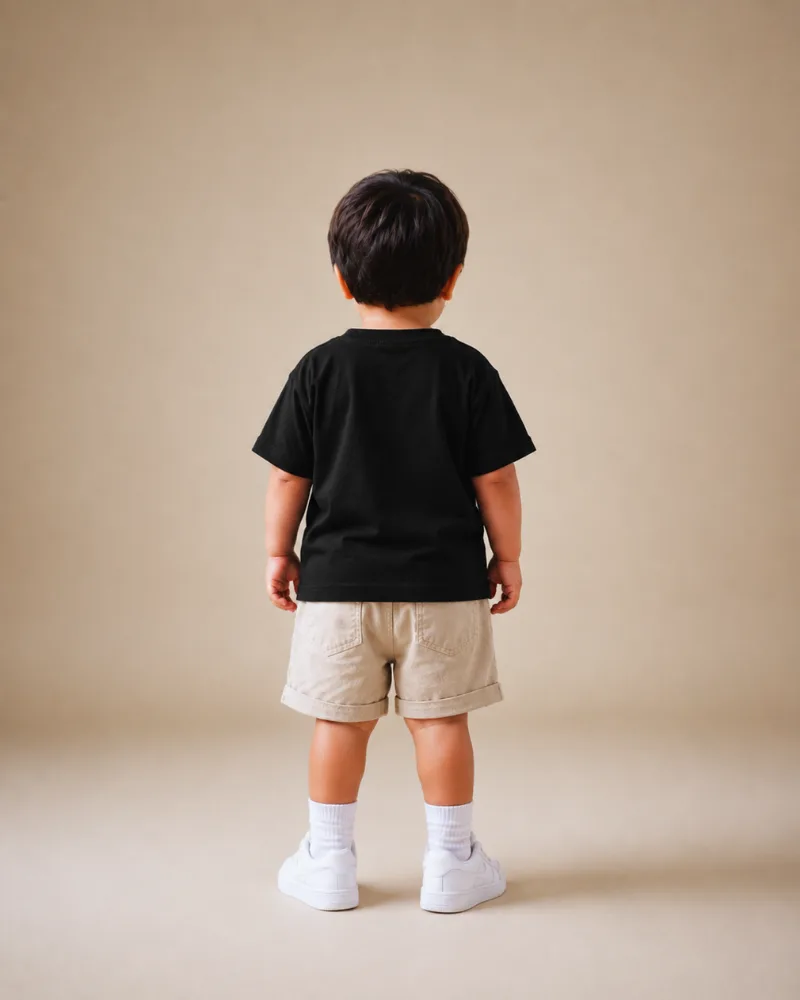 POLO NIÑO LOPI GLAÓ - Negro