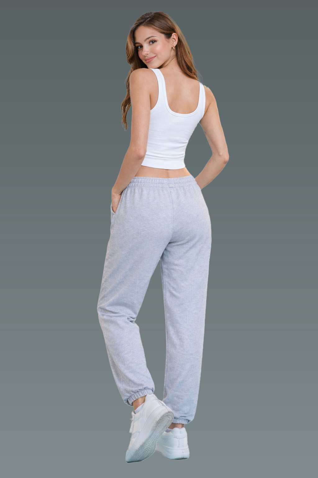 Top mujer Mitilene - Blanco